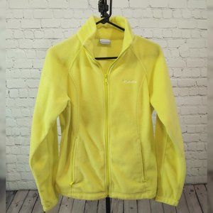 Columbia Core Full-Zip Yellow Fleece Jacket